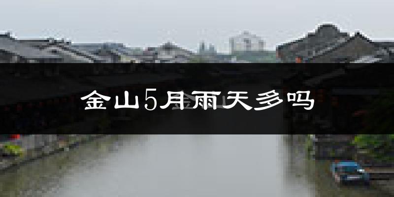 金山5月雨天多吗?