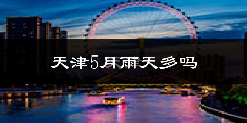 天津5月雨天多吗?