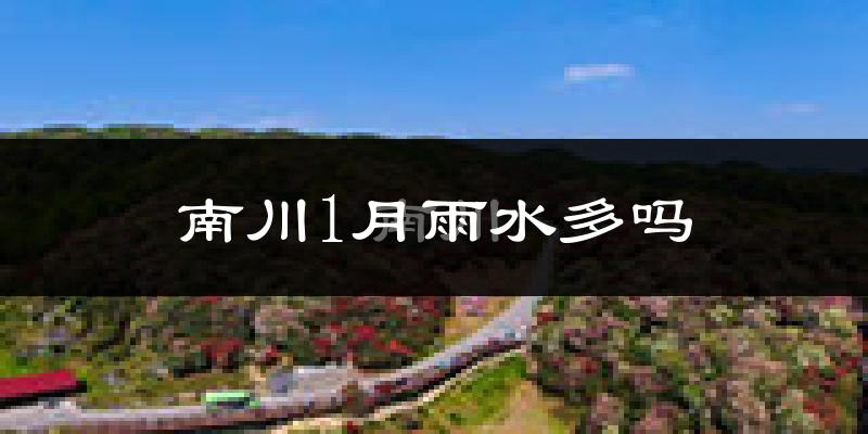 南川1月雨水多吗?