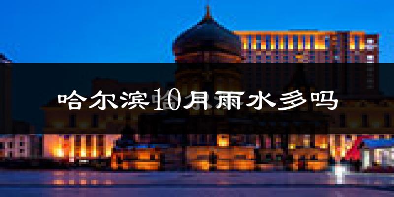 哈尔滨10月雨水多吗?