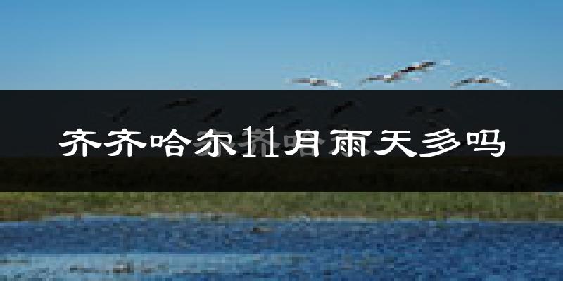 齐齐哈尔11月雨天多吗?