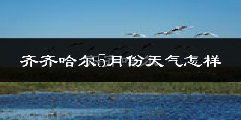 齐齐哈尔5月份天气如何?很冷吗?