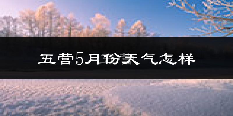 五营5月份天气怎样?五营五月冷不冷?