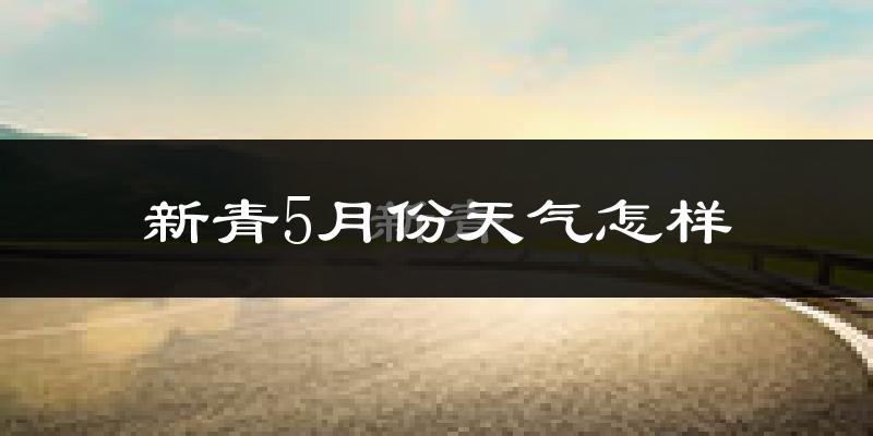 新青5月份天气怎样?新青五月冷不冷?