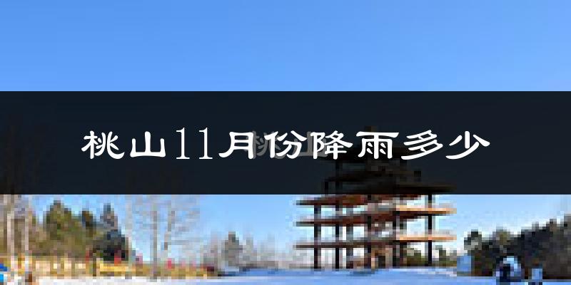 桃山11月份降雨多少?