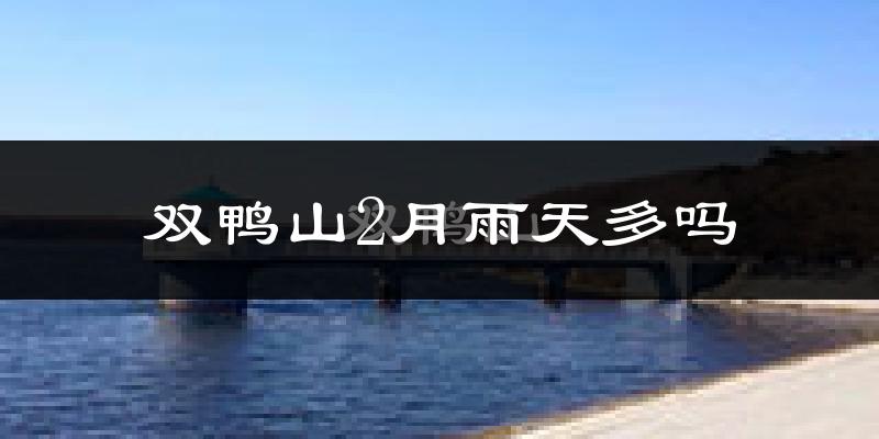 双鸭山2月雨天多吗?