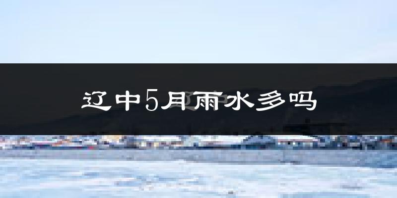 辽中5月雨水多吗?