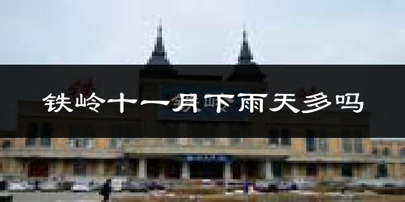 铁岭十一月下雨天多吗?铁岭11月份降雨量多少?