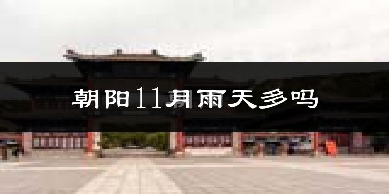 朝阳11月雨天多吗?