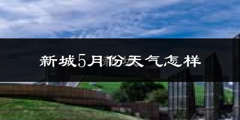 新城5月份天气怎样?新城五月冷不冷?