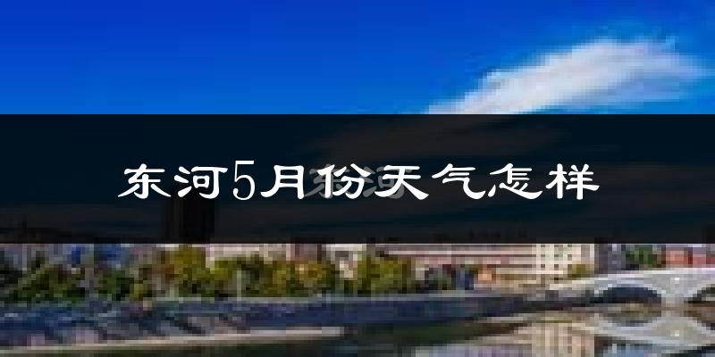 东河5月份天气怎样?东河五月冷吗?