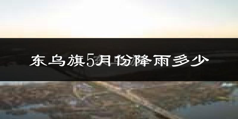东乌旗5月份降雨多少?