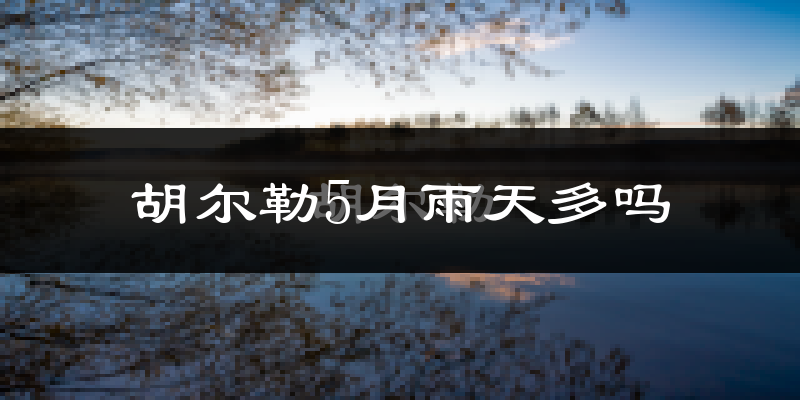 胡尔勒5月雨天多吗?