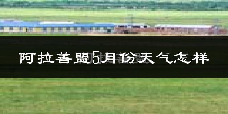 阿拉善盟5月天气如何?很热吗?