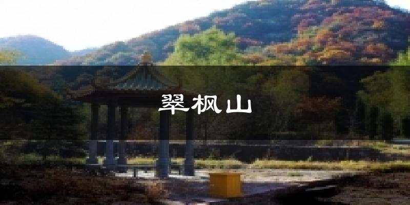 翠枫山天气预报十五天