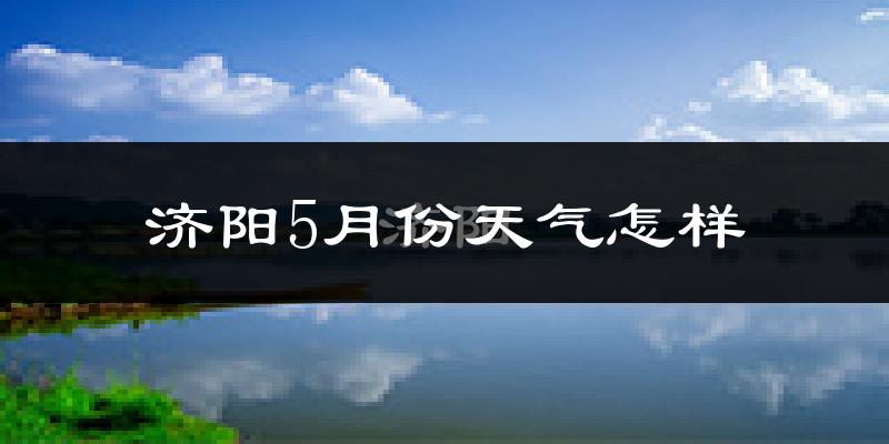 济阳县5月份天气如何?很热吗?