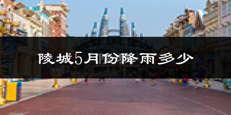 陵城5月份降雨多少?
