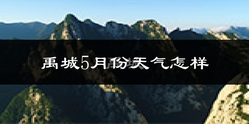 禹城市5月天气如何?很热吗?