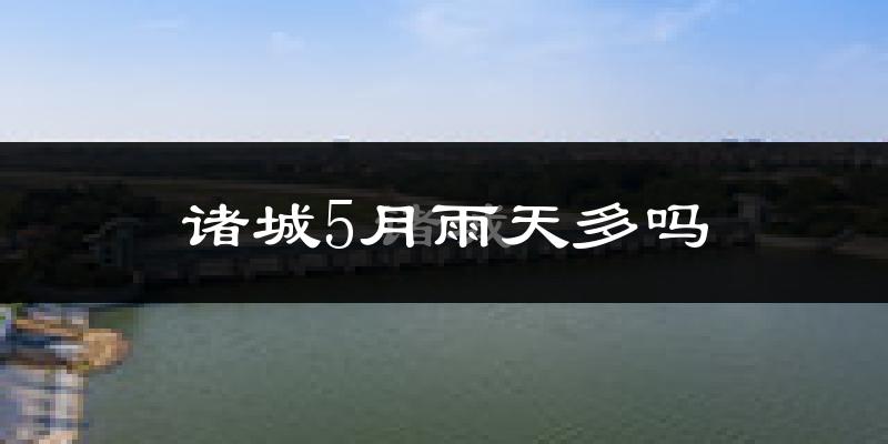 诸城5月雨天多吗?