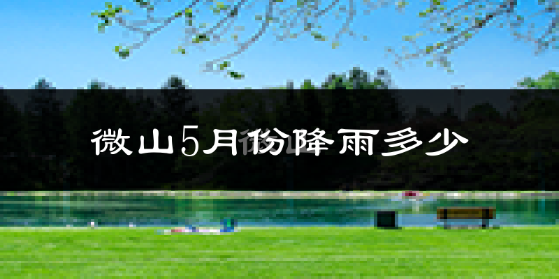微山5月份降雨多少?
