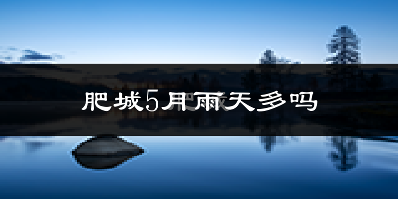肥城5月雨天多吗?