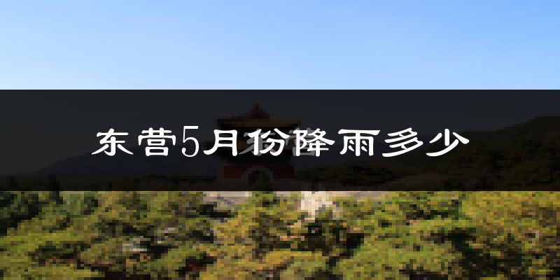 东营5月份降雨多少?
