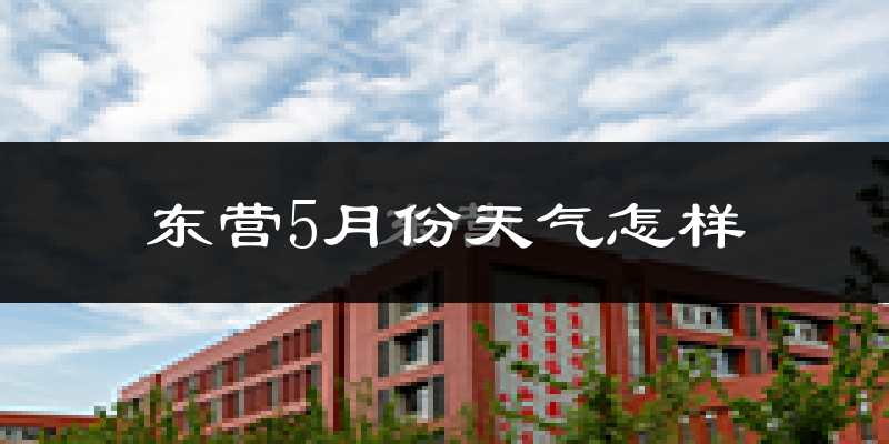 东营5月份天气怎样?东营五月冷吗?