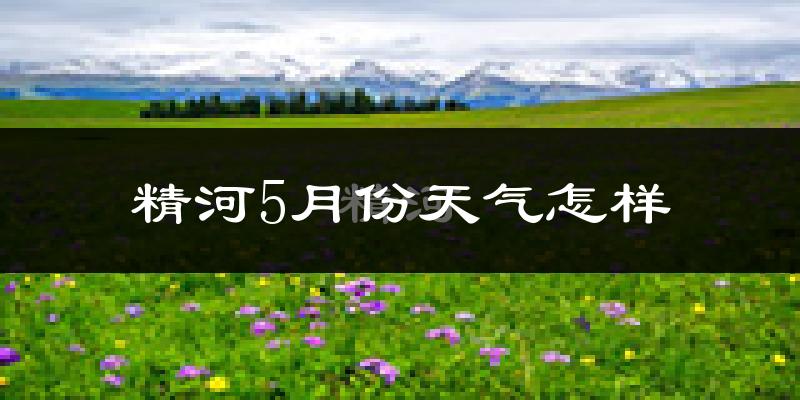 精河县5月份天气如何?会很热吗?