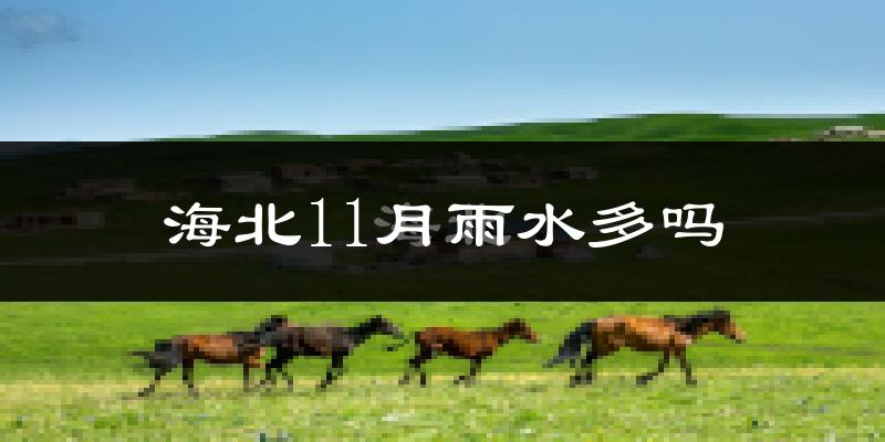 海北11月雨水多吗?