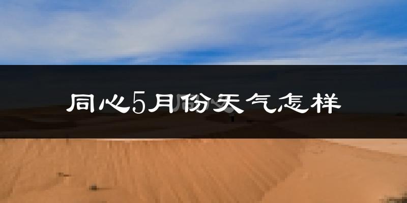 同心县5月份天气如何?很热吗?
