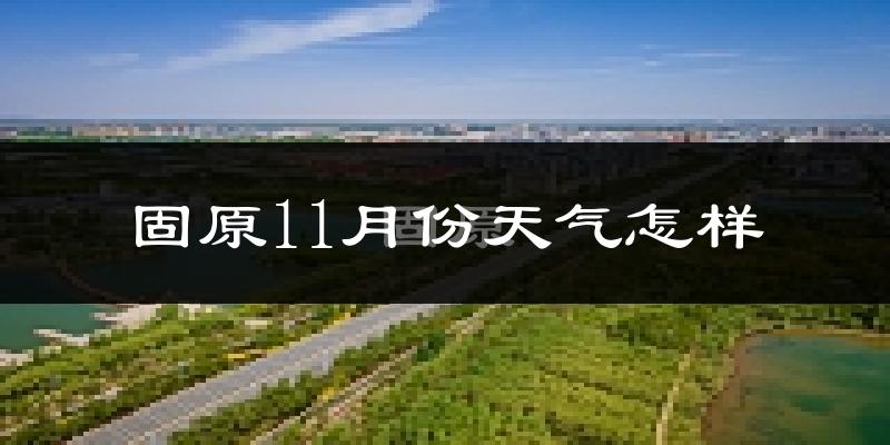 固原11月份天气怎样?固原十一月冷不冷?