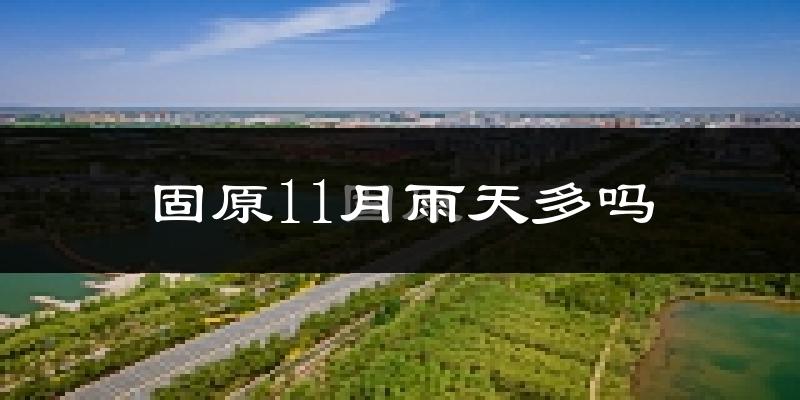 固原11月雨天多吗?
