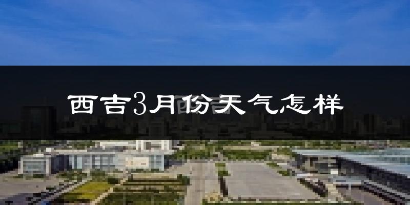 西吉县3月份天气如何?很冷吗?