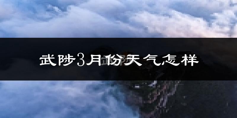 武陟县3月份天气如何?冷吗?过去两年天气数据分析