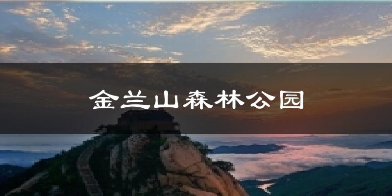 金兰山森林公园天气预报十五天