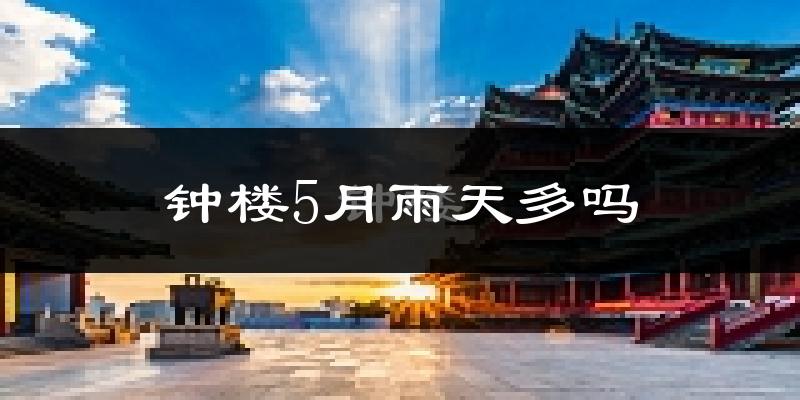 钟楼5月雨天多吗?
