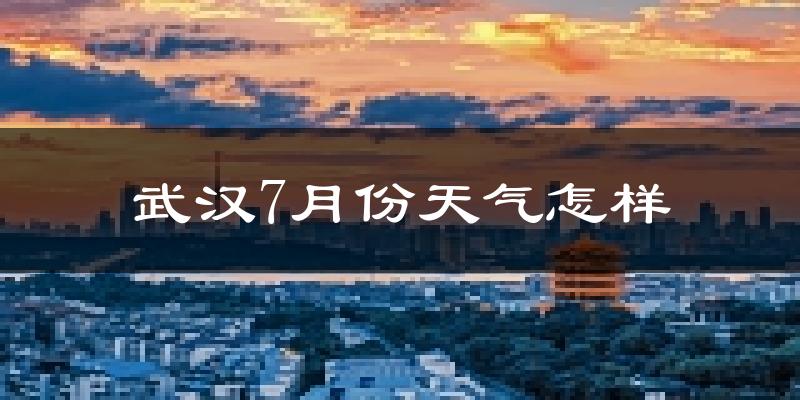 武汉7月份天气如何?很热吗?