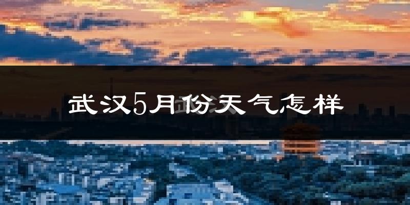 武汉5月份天气如何?很热吗?