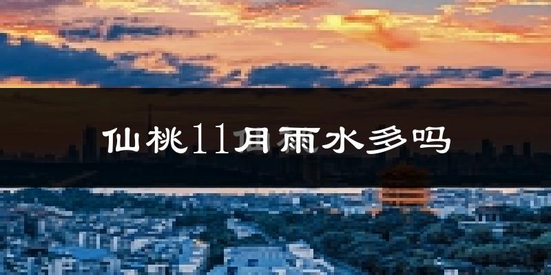仙桃11月雨水多吗?