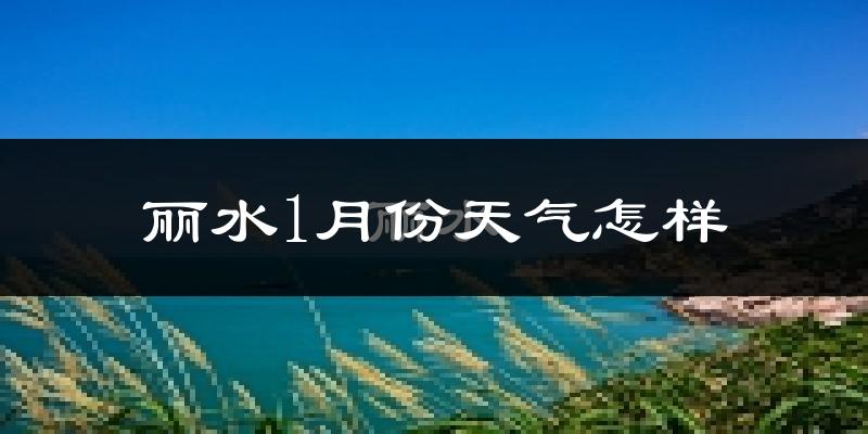 丽水市1月份天气如何?很冷吗?