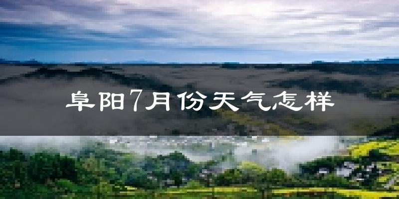 阜阳市7月份天气如何?很热吗?