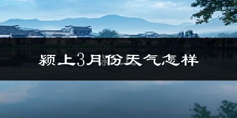 颍上县3月份天气如何?冷吗?过去两年天气数据分析