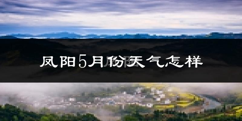 凤阳县5月份天气如何?很热吗?