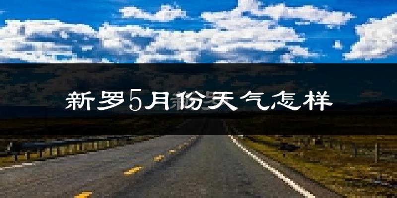 新罗5月份天气怎样?新罗五月冷吗?
