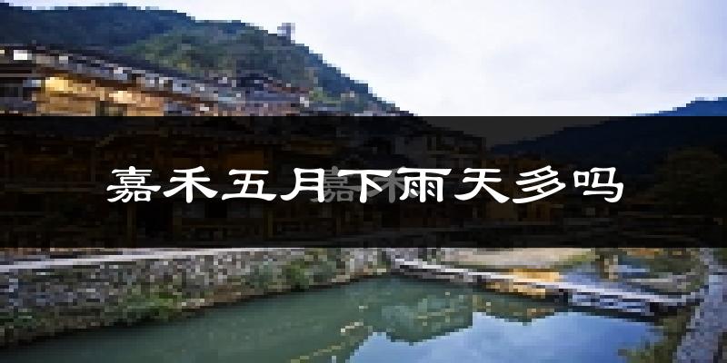 嘉禾五月下雨天多吗?嘉禾5月份降雨量多少?