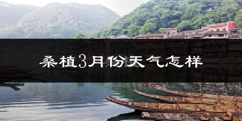 桑植县3月份天气如何?天气冷热情况分析