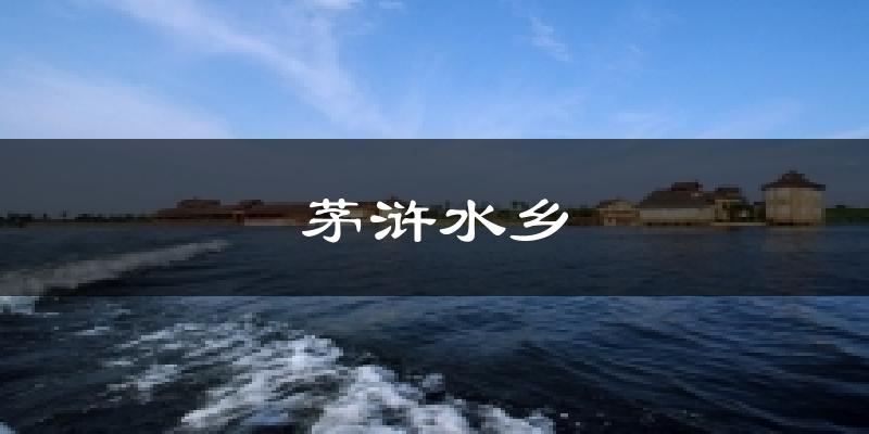 茅浒水乡天气预报十五天