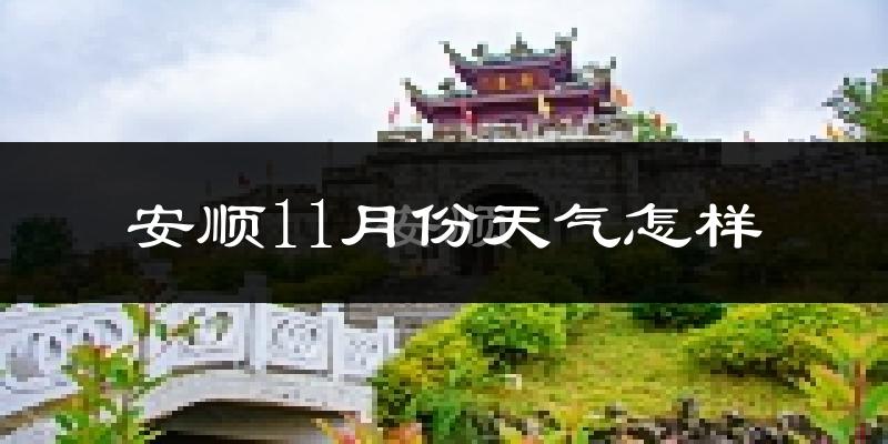 安顺11月份天气怎样?安顺十一月冷吗?