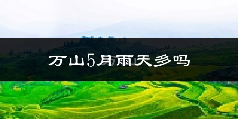 万山5月雨天多吗?