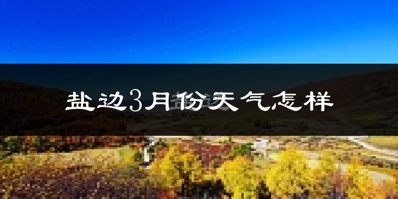 盐边县3月份天气如何?天气冷热情况分析